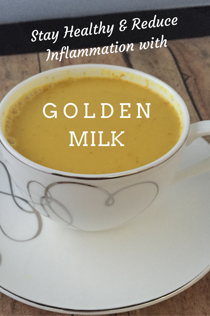 Feeling sick? Or fatigued from training? Stay Healthy & Reduce Inflammation with golden milk once a day. Elite runner Tina Muir drinks it, and you should too.