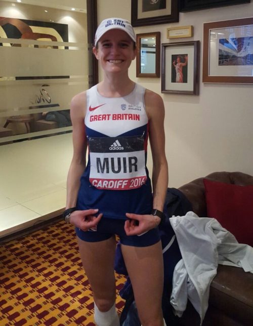 Tina Muir post race