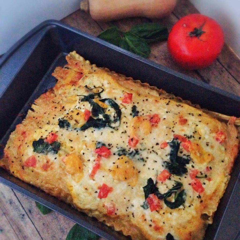 Elite Runner Tina Muir shares her signature meatless monday meal. This butternut squash lasagna is packed with healthy vegetables, and uses cottage cheese instead of ricotta to lighten up the meal. SO good!