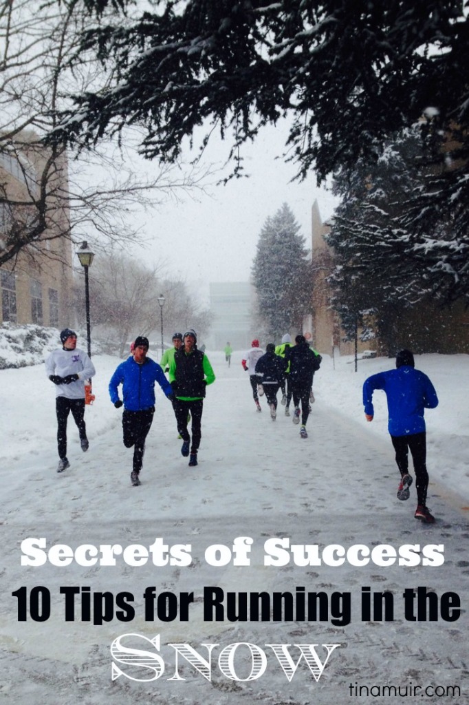 Elite runner Tina Muir shares another secret of success- how to run in the snow
