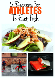 Lindsay Cotter from Cotter Crunch shares 5 reasons athletes need to eat fish. If you want to stay healthy, and run to your potential, you need to check this out, and try her rosemary and orange zest salmon recipe!