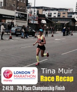 Elite runner Tina Muir recaps her 2015 London Marathon experience sharing the ups and downs that elites go through, and how overcoming setbacks can lead to more enjoyment than you ever imagined.