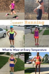 Elite runner Tina Muir gives runners a guide on what to wear during the summer months to make running as comfortable and enjoyable as possible!