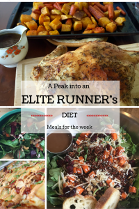Ever wondered what elite runners have for dinner? Tina Muir shares a weeks worth of meals. They really are not that different to everyone else!