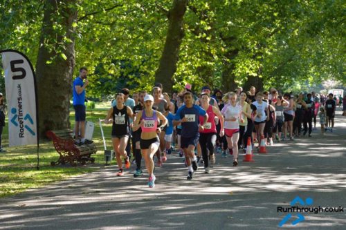 Tina run through 5k