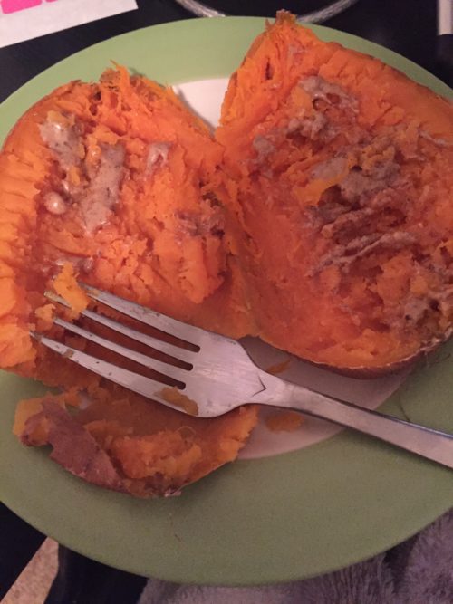 sweet potato almond butter